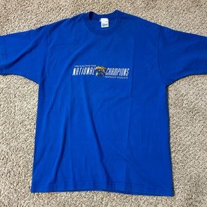 vtg 90s KENTUCKY WILDCATS 1996 FINAL FOUR CHAMPIONS STITCHED T SHIRT Made In USA